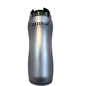 Carnival Cruise Java Blue Logo Insulated Tumbler Stainless 12-14 oz